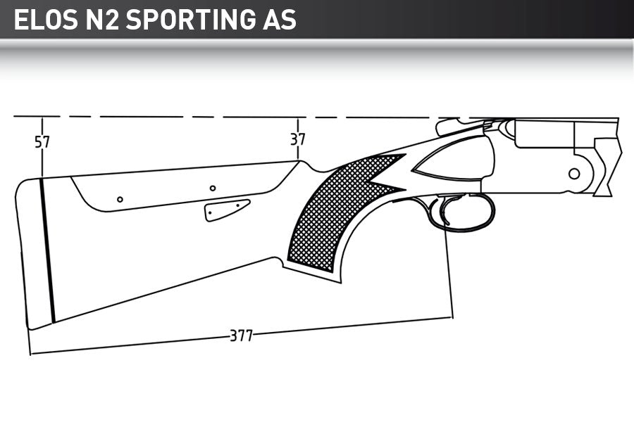 Fabarm Elos N2 Sporting 12/76, 76cm løb