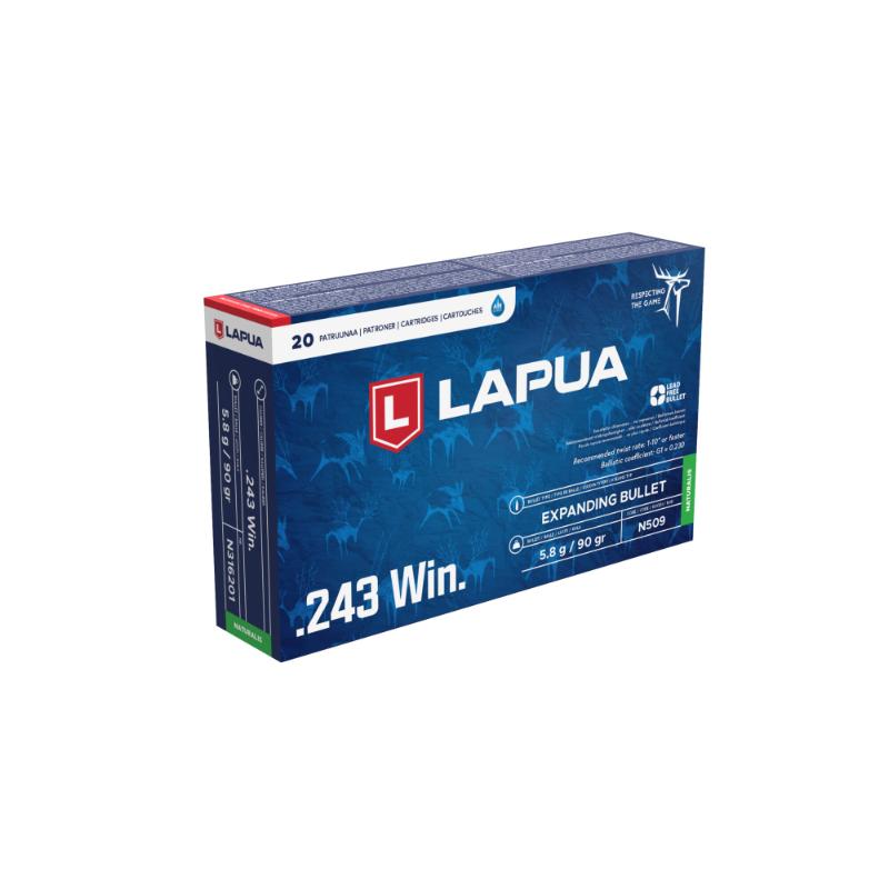 Lapua .243 Win. Naturalis 5,8g