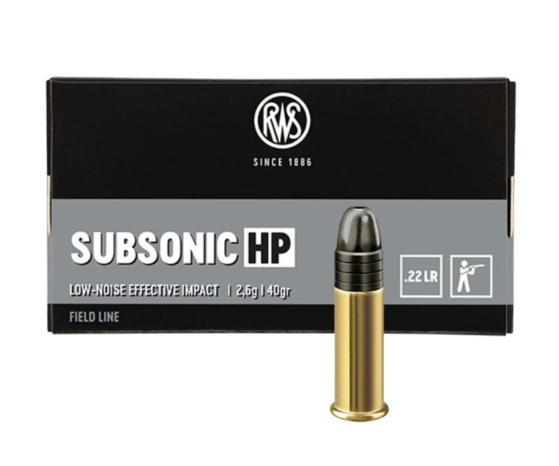 RWS 22 lr subsonic hollow point