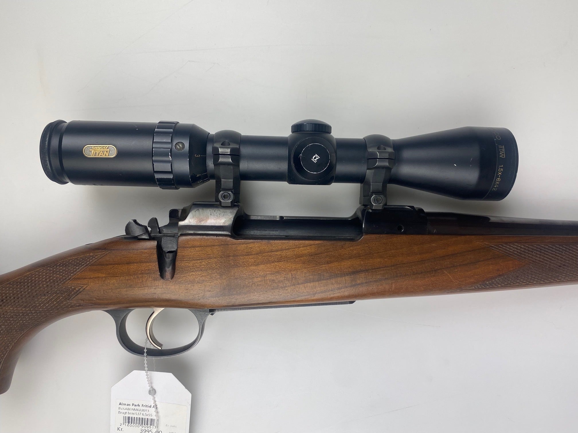 Brugt Riffel CZ BRNO 537 6,5x55