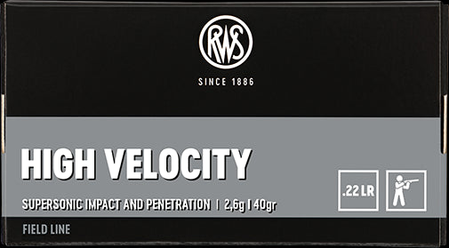 RWS 22 lr High Velocity 385 m/s