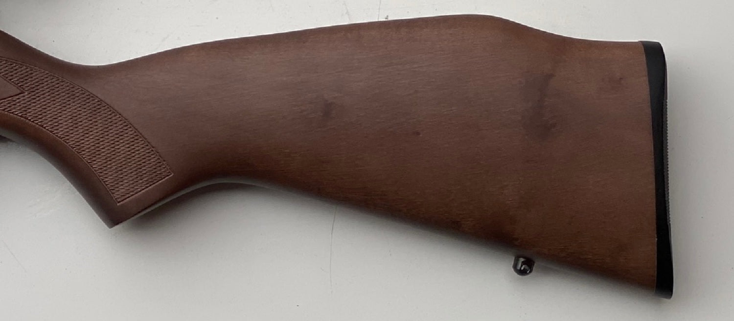 Savage 93 .17 hmr, sæt med kikkert og lyddæmper