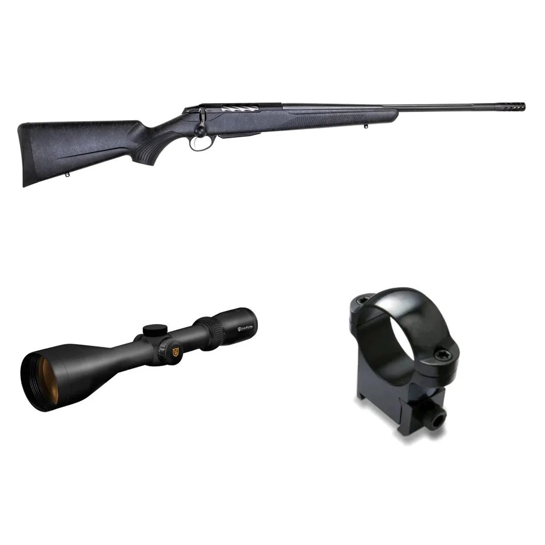 Tikka T3x Roughtech med Nikko stirling kikkert