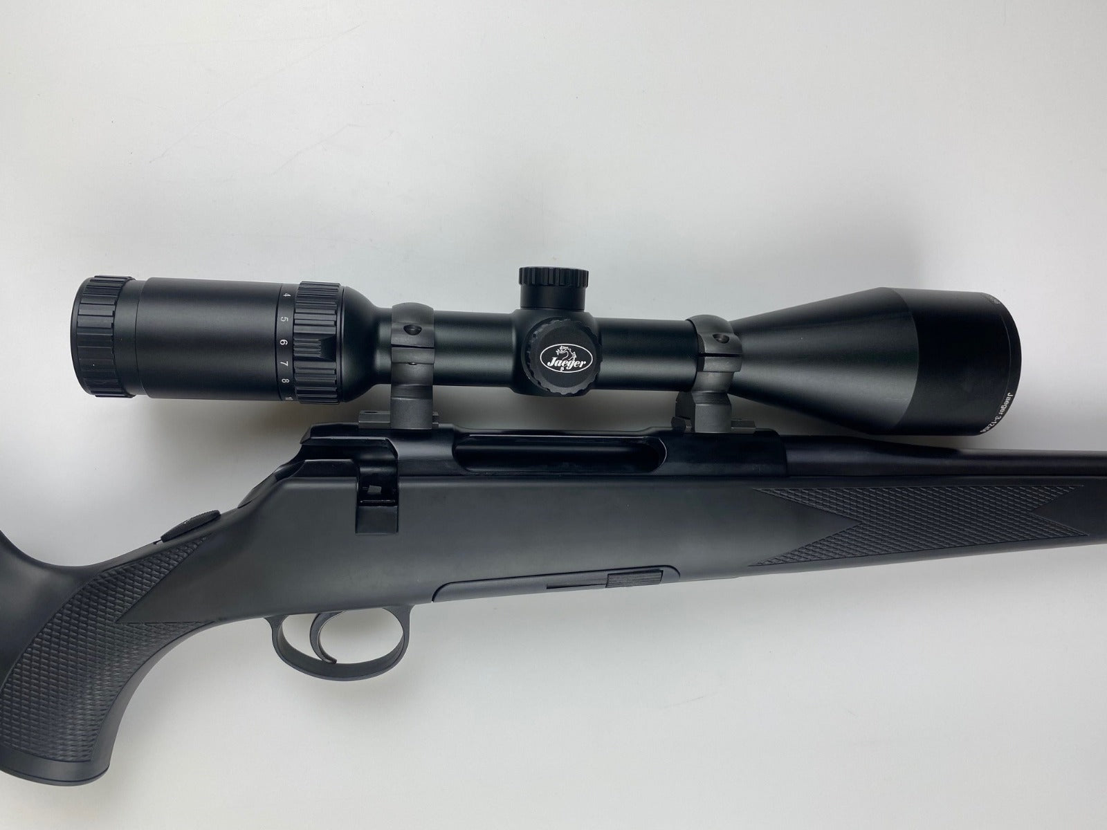 Titan 6 jagtriffel 6,5x55 med jaeger elite 3-12x56 sigtekikkert