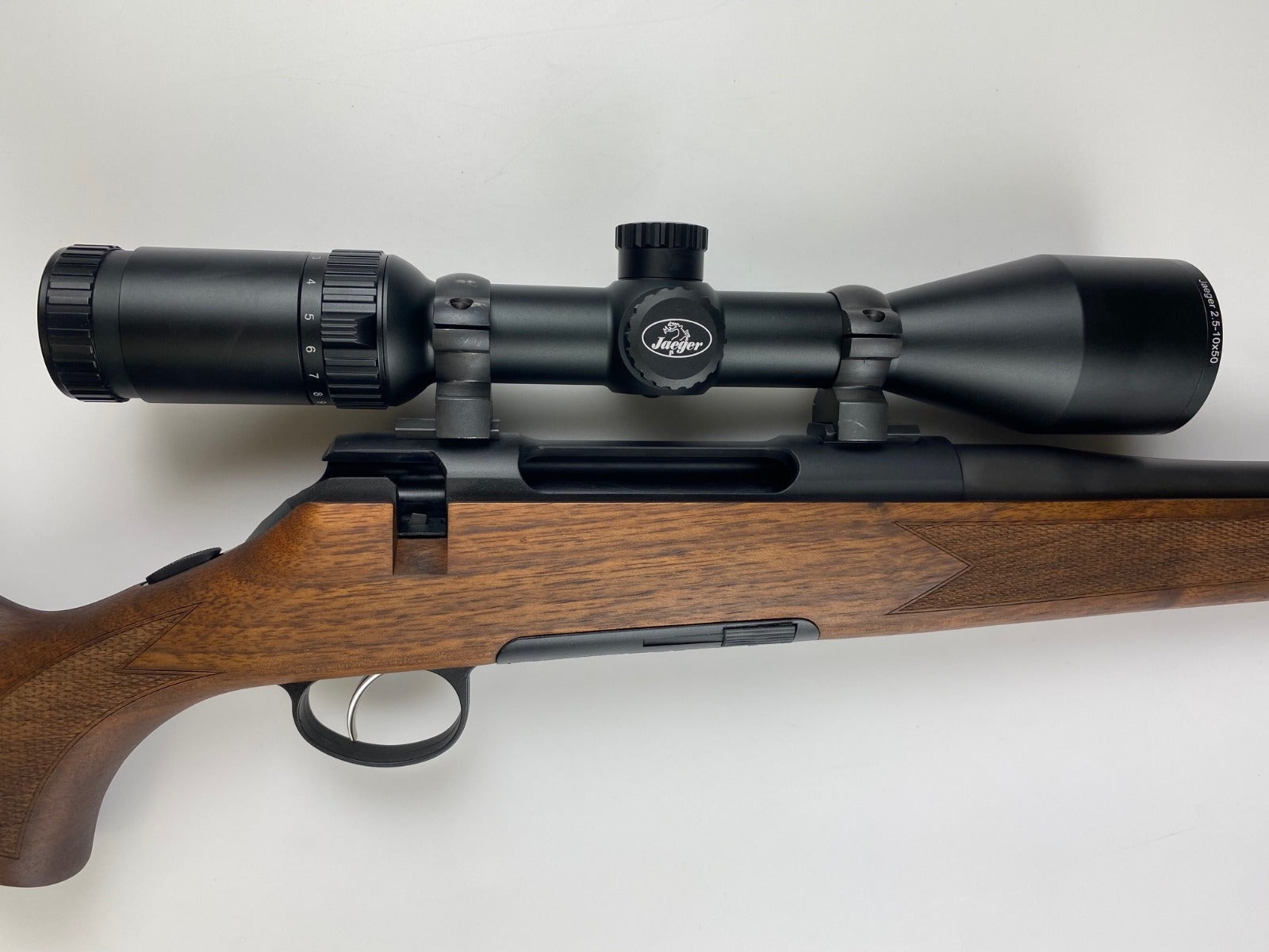 Titan 6 standard 6,5x55 med Jaeger Elite 3-12x56 sigtekikkert