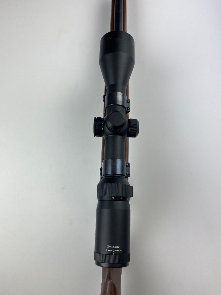 Titan 6 links 6,5x55 med Heimdal 3-12x50 sigtekikkert