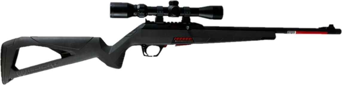 Winchester wildcat 22 lr med 2-7x32 kikkert