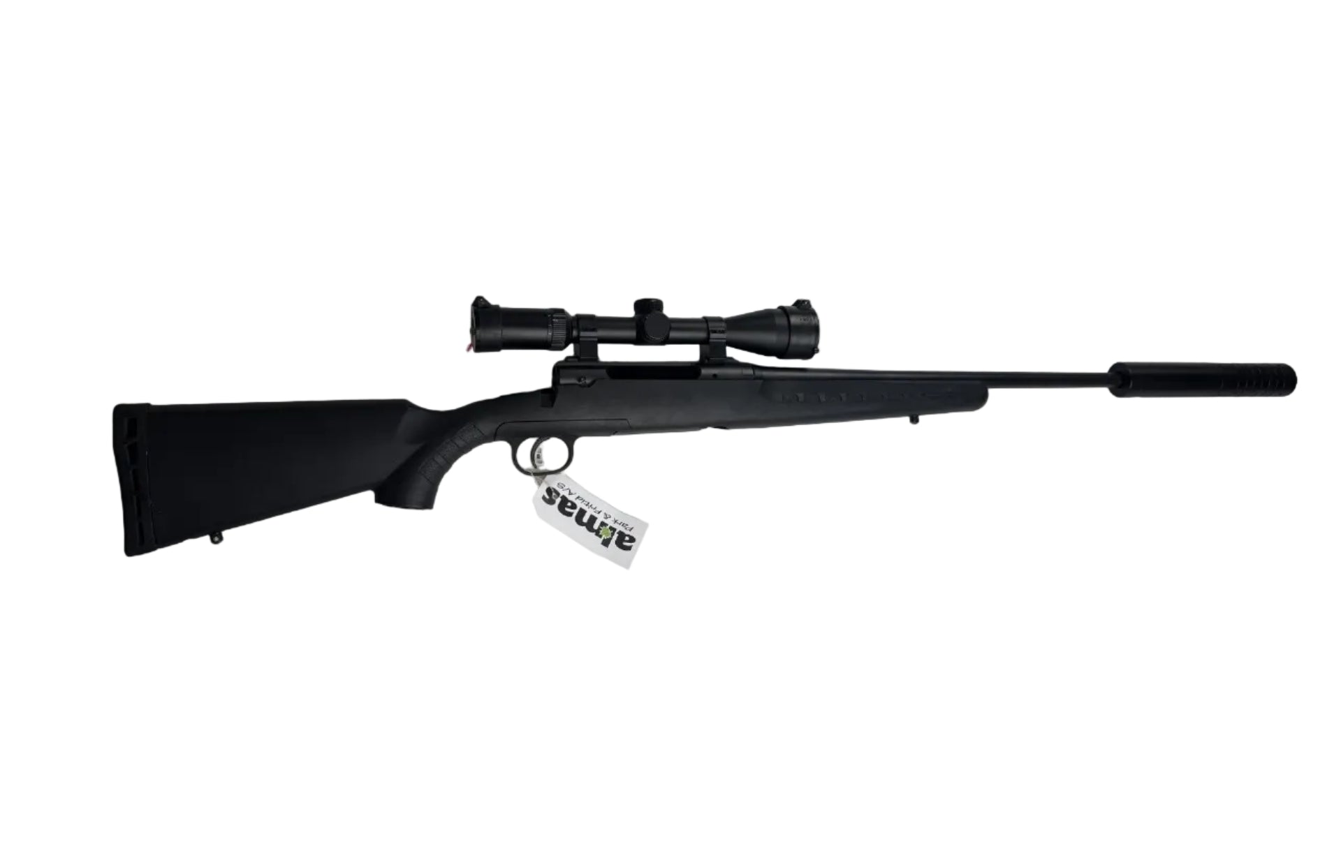 Brugt Savage Axis .308Win inkl kikkert & dæmper
