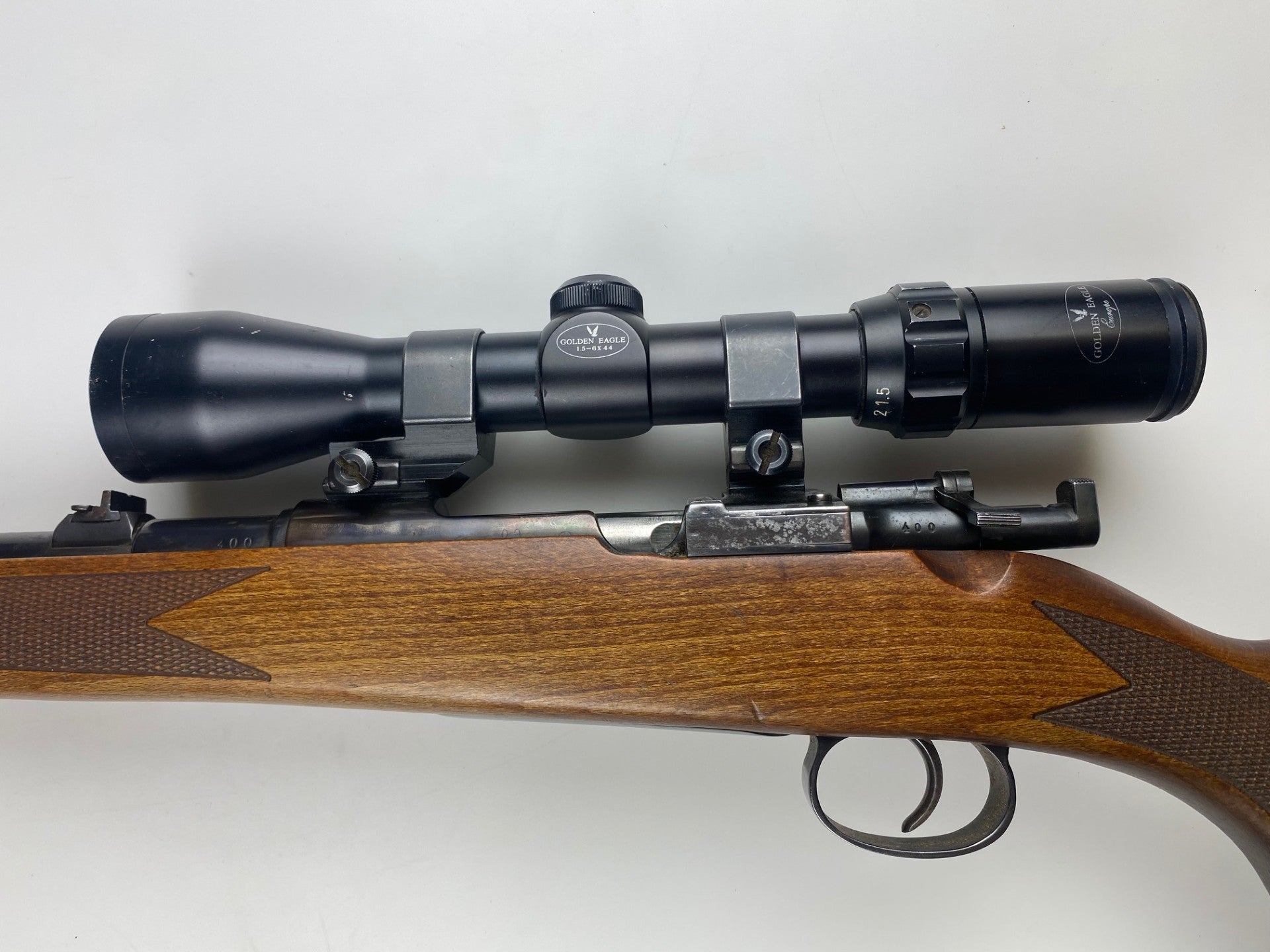 Brugt Carl Gustav 6.5x55 med 1.5-6x42 sigtekikkert