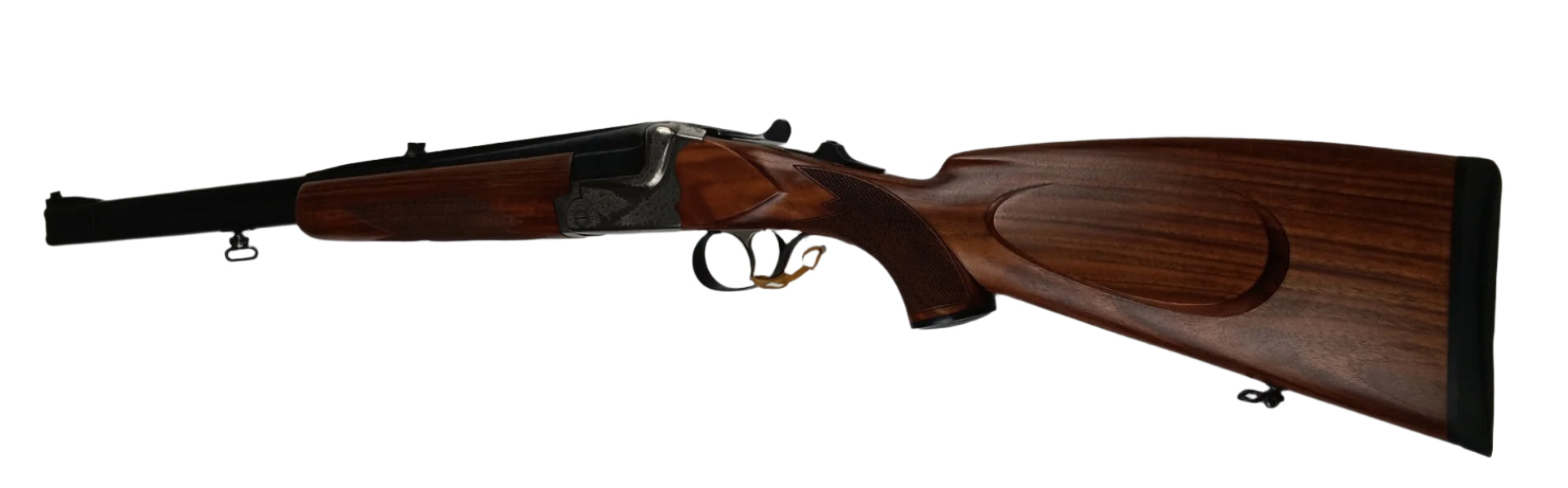 Kommission Merkel BDF 2020E Dobbelt Riffel .30R Blaser
