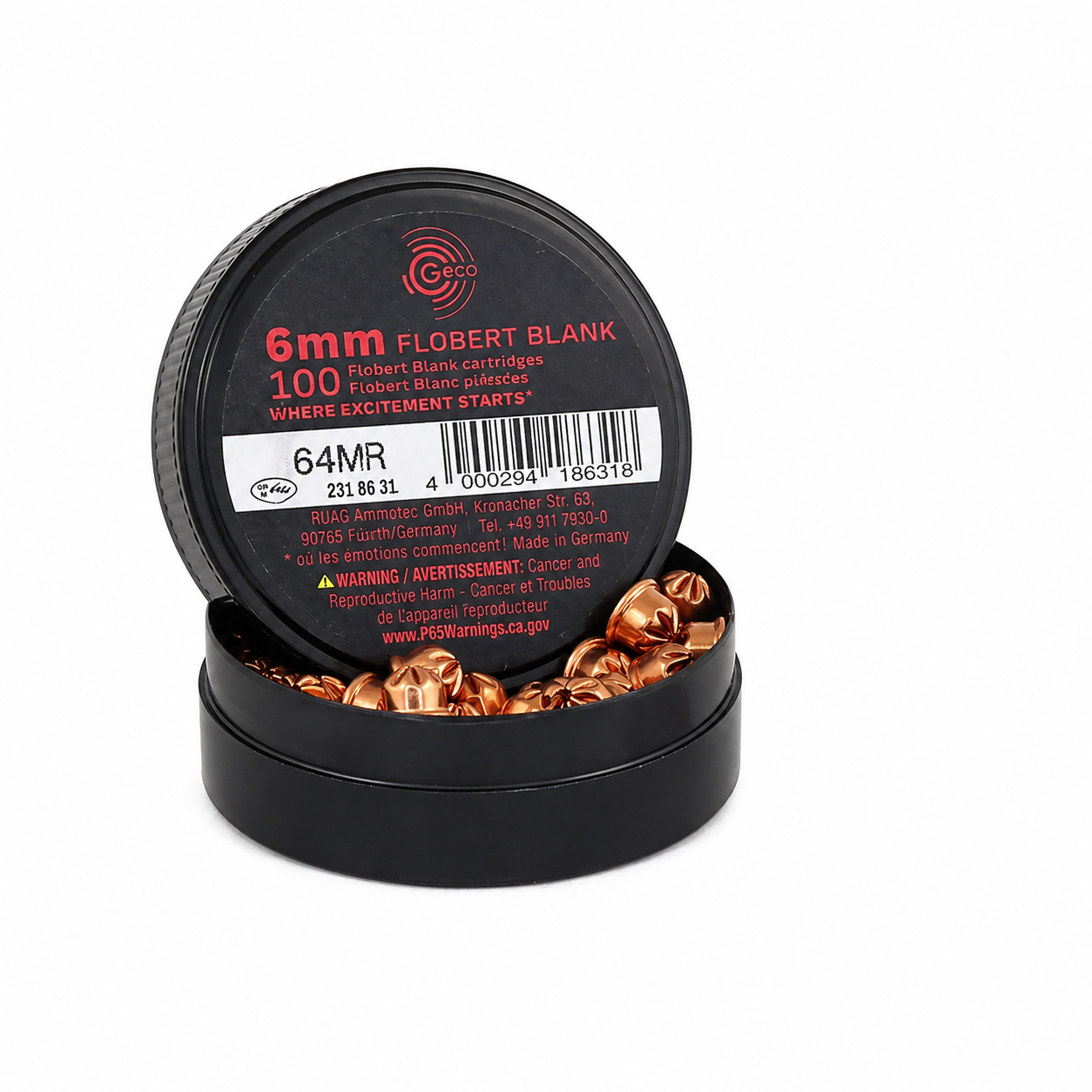 Geco 6mm startpatroner
