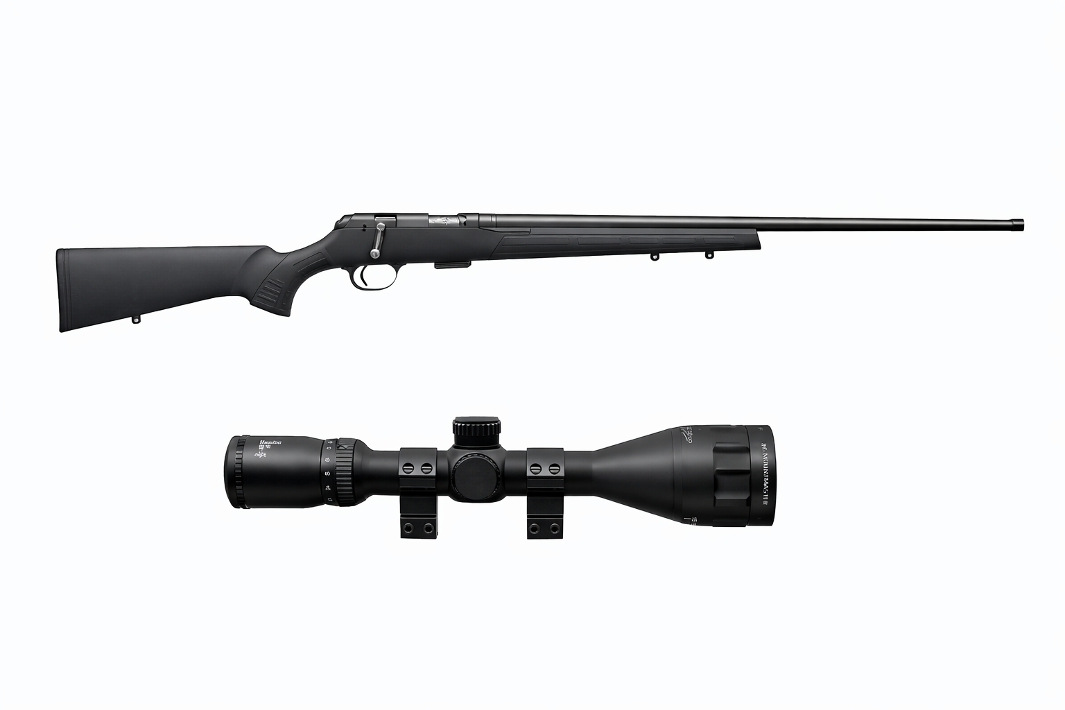 CZ 457 17 HMR med Nikko Stirling Mountmaster 4-12X50 sigtekikkert med lys