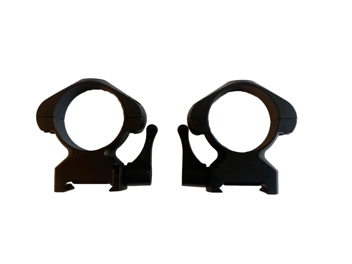 Scope Rings Steel 30mm High QR