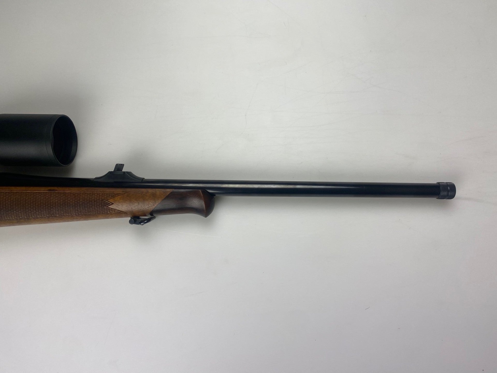 Brugt Mauser 94 6.5x55 incl Zeiss 3-12x50 og Schultz og Larsen lyddæmper